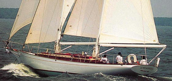 Chanty, 51' Cold-Molded Centerboard Wishbone Ketch