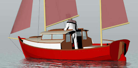 Small Sail Boat