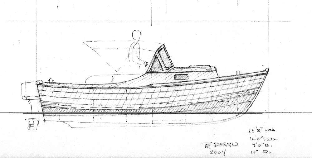  -displacement Power Boats Under 29'~ Tad Roberts Small Boat Designs