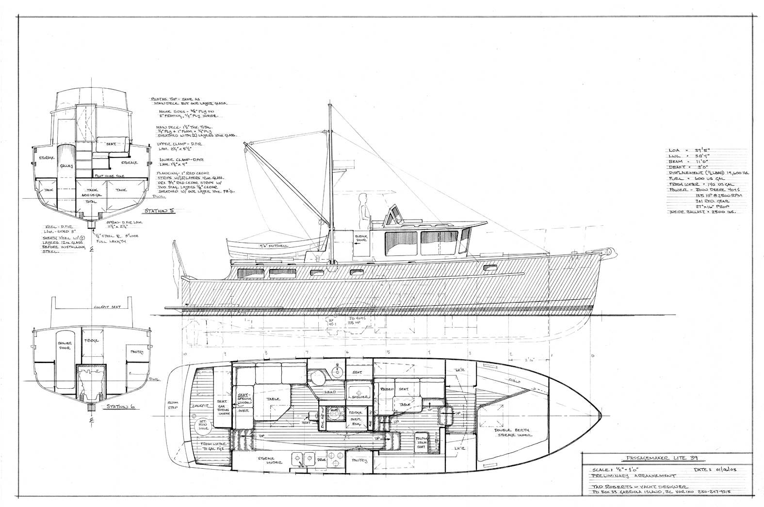 Passagemaker Lite 39, fast, seaworthy, fuel-efficient long ...