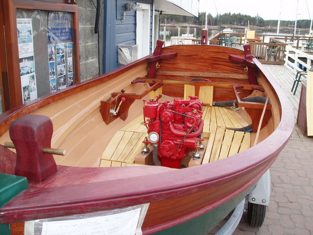 Jigger 11' tender, workboat, tug. Traditional design 