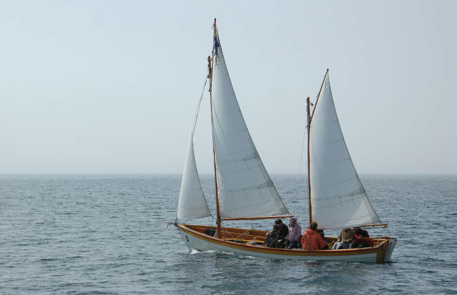 Tern, 24' Gaff-rigged Lapstrake Exploration Ketch ~ Sail ...